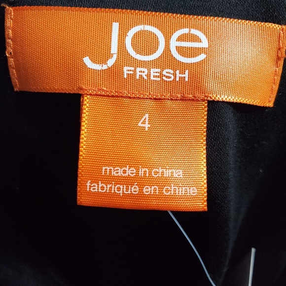 Joe fresh black Peter pan Collar - Picture 6 of 7